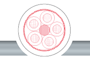 Tiedonsiirtokaapeli ELITRONIC-CY LIYCY 2X0,75